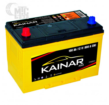 Аккумулятор KAINAR 6СТ-100 Аз  Asia 304x173x220 мм EN800 А